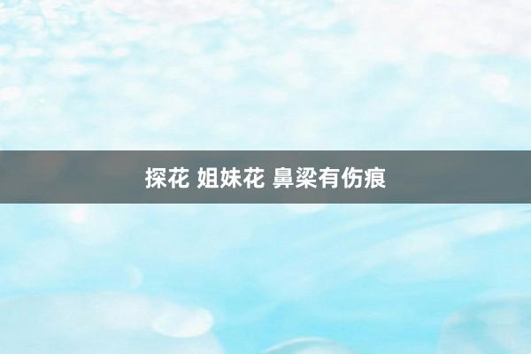 探花 姐妹花 鼻梁有伤痕